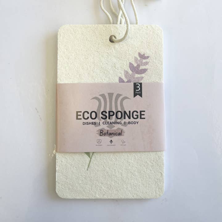 Arizona Thistle - Wholesale Cleaning Sponge - Eco Sponge 3pk2