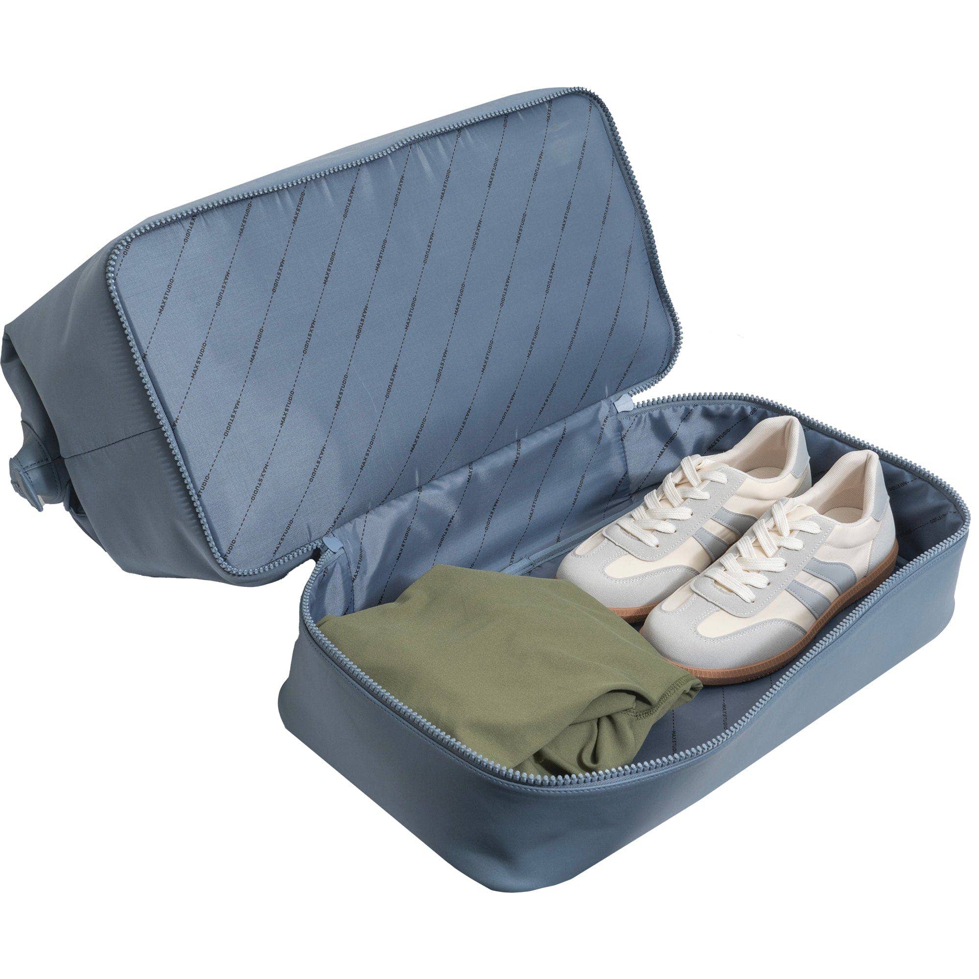 Magid - Wholesale Weekender Bag - Women's - Max Studio Sport Nylon & Faux Leather Drop Bottom Duffel Bag67