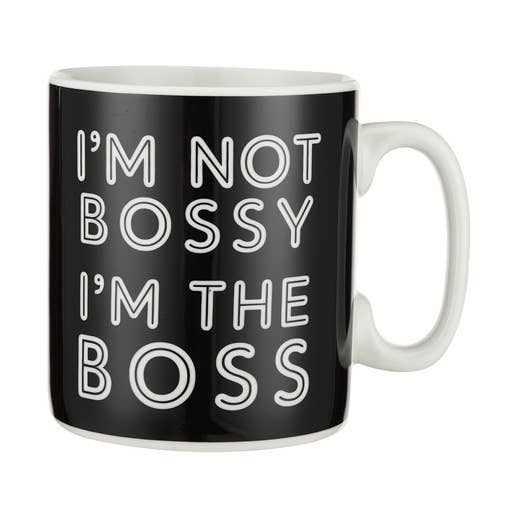 Överdimensionerad 30 oz kaffemugg Jag är inte bossig för wholesale av Nima Accessories Inc