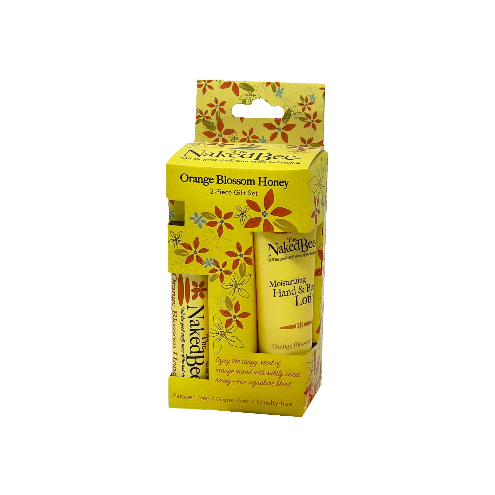 The Naked Bee - Wholesale Bath & body set - Orange Blossom Honey Pocket Pack