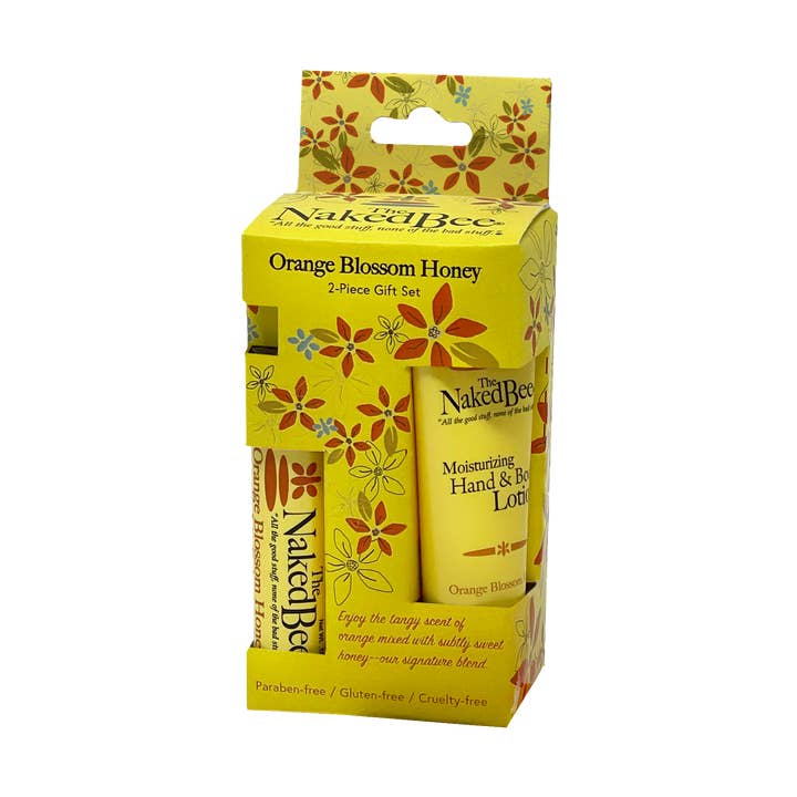 Orange Blossom Honey Pocket Pack for wholesale by The Naked Bee