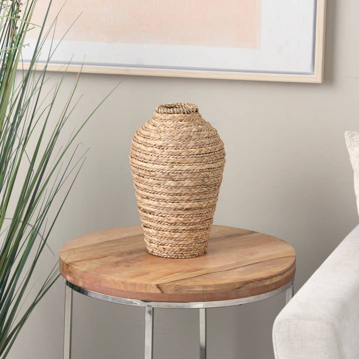 UMA Home Decor - Wholesale Vase - Bohemian Brown Seagrass Vase