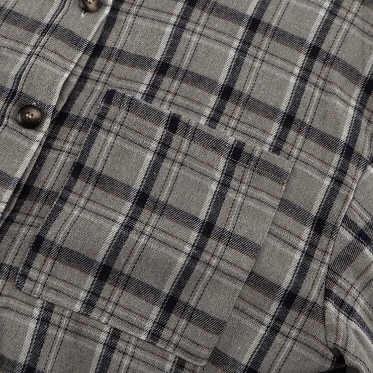 CAMMELLO Camicia classica a quadri con tasche sul petto in vendita all'ingrosso su Faire12