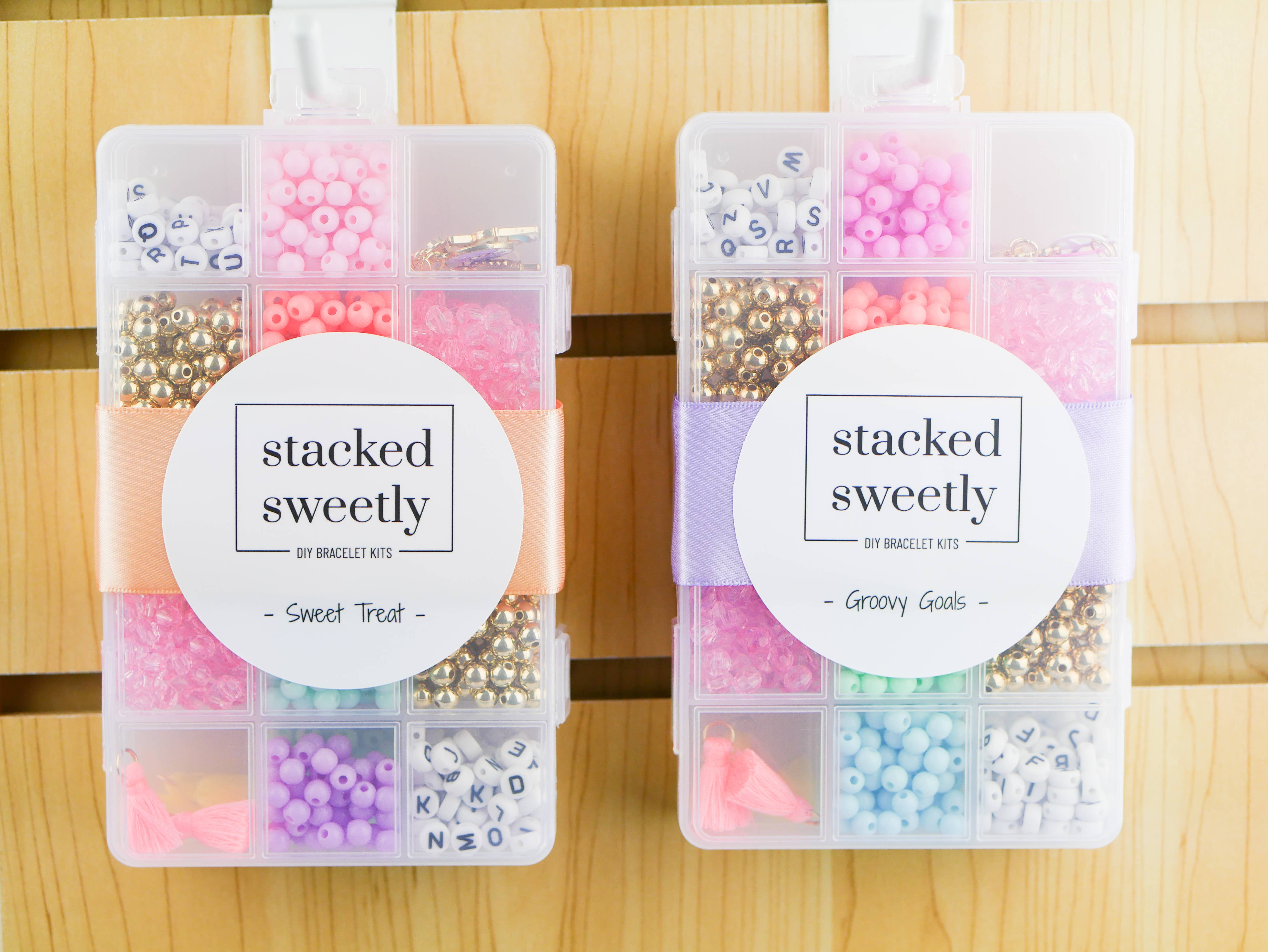 Stacked Sweetly - Wholesale DIY Jewelry - Kids - Mermaid At Heart DIY Stretchy Bracelet Craft Kit14