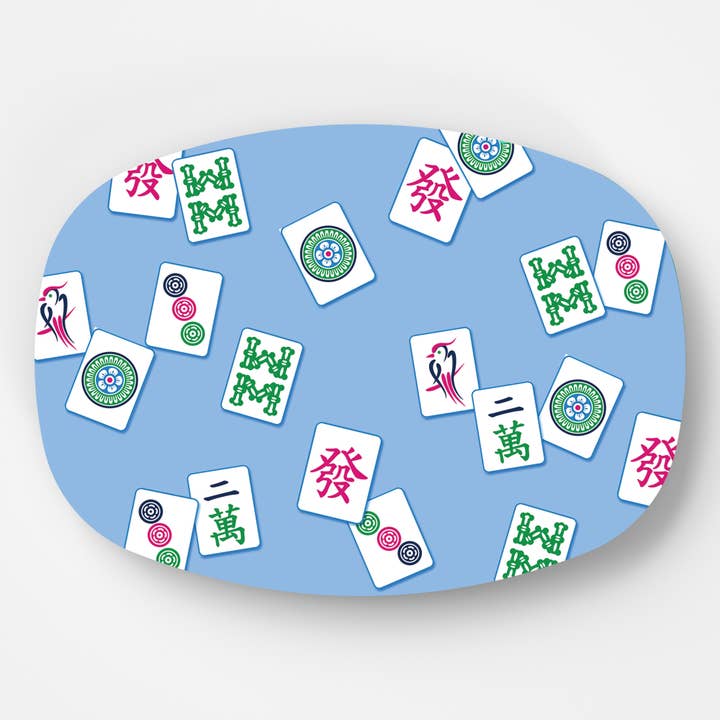 WH Serving Platter | Mahjong Tiles for wholesale by WH Hostess Social Stationery