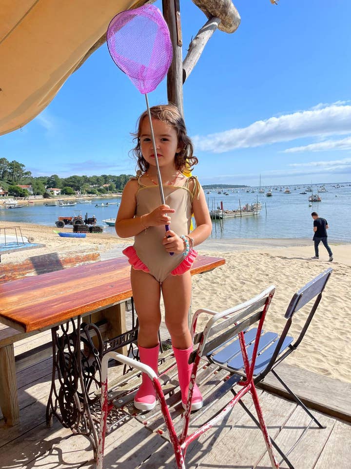 O JERSEY ANTI-UV “MILADY” UPF50+/ 100% RECICLADO por atacado de BAÏNES SWIMWEAR