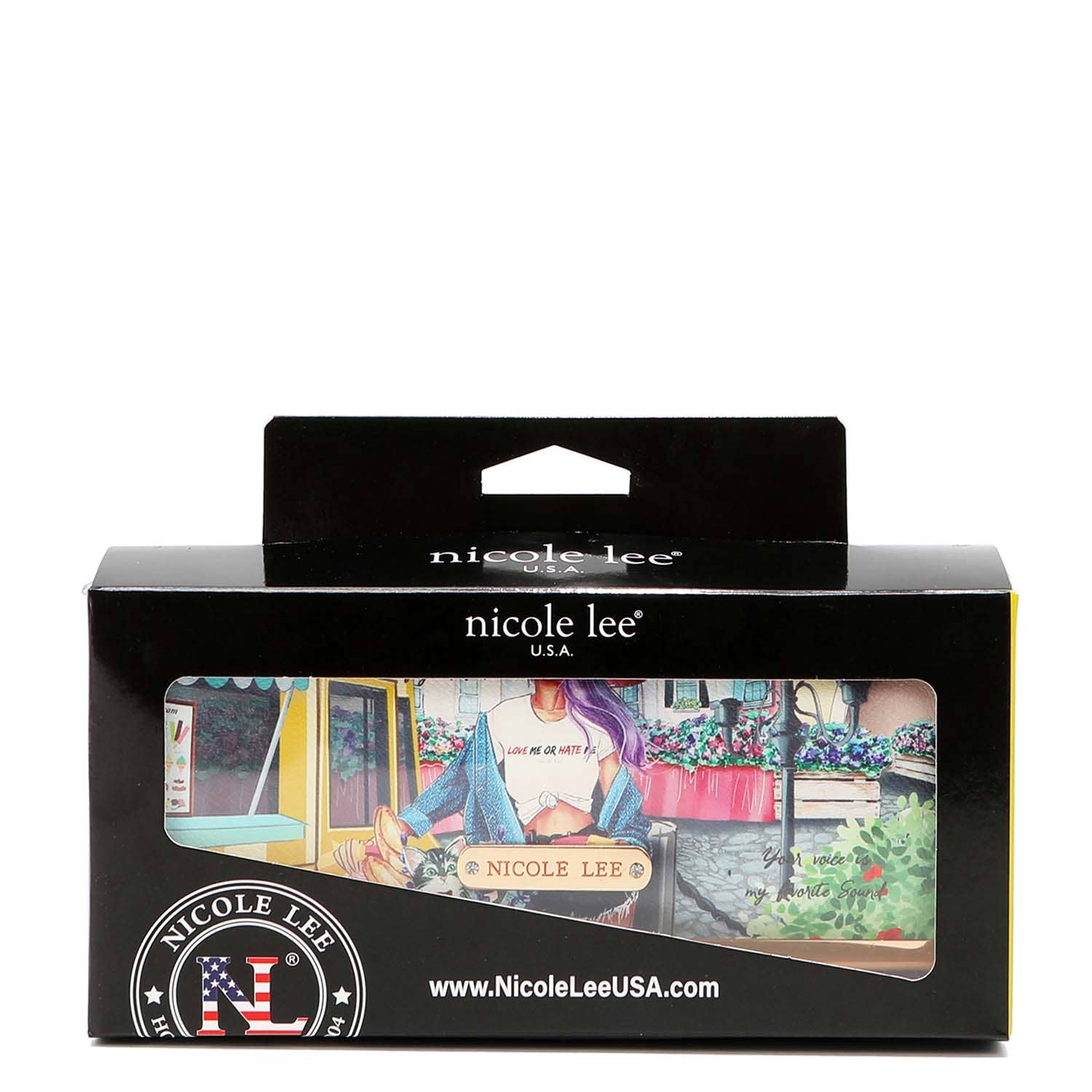 Nicole Lee USA - Wholesale Makeup/Cosmetic Bag - KISS LOCK MAKEUP CASE4