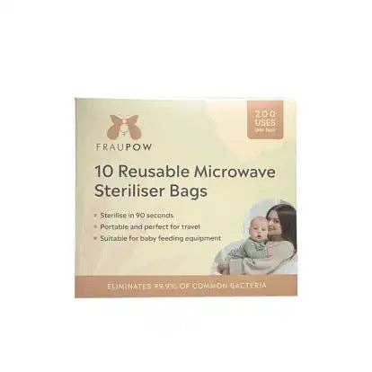 Fraupow - Wholesale Feeding Set - Baby - Steam Clean Microwave Steriliser Bags2