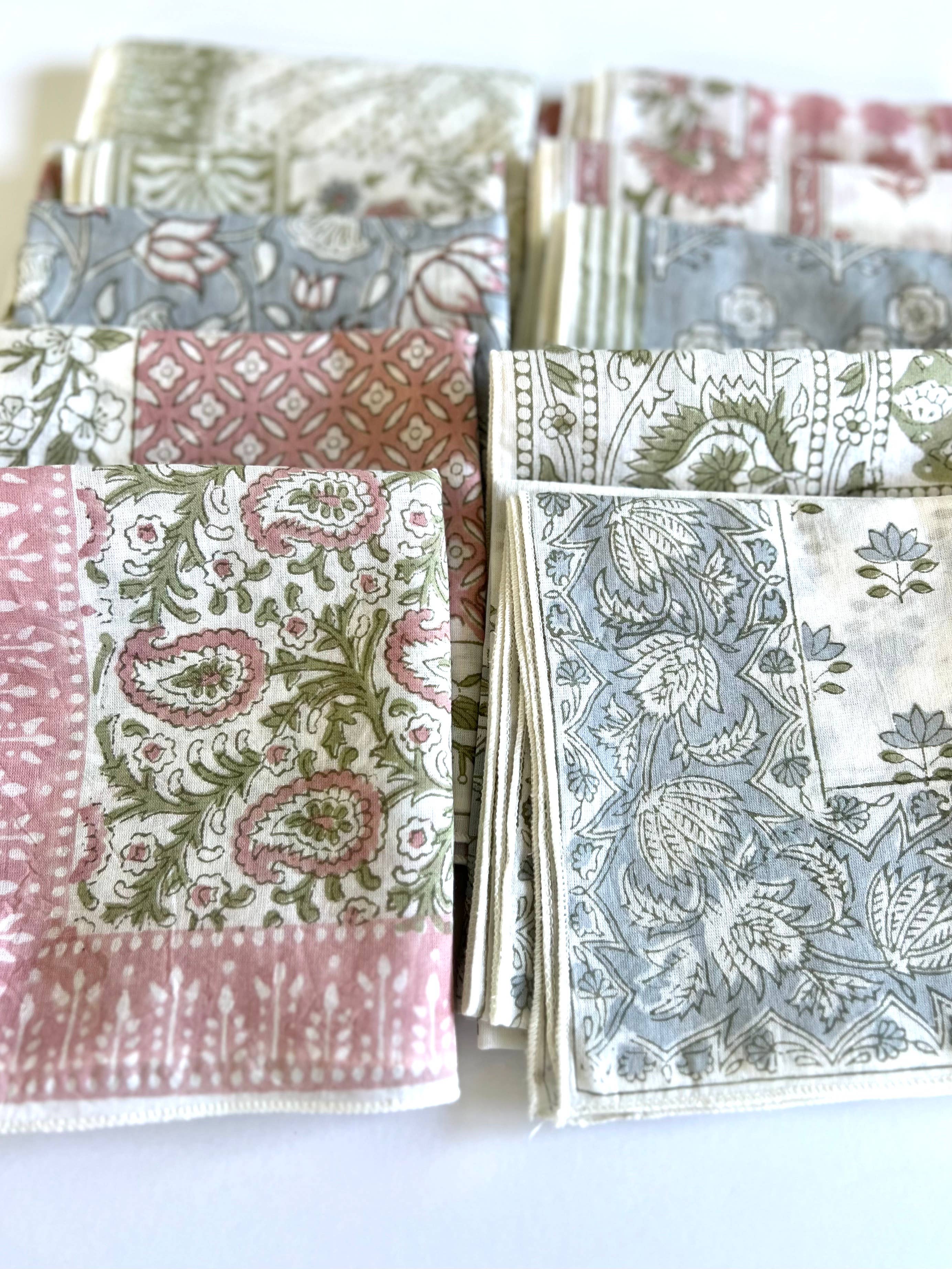 BLOCK PRINT BANDANA - MAUKA PALES COLLECTION for wholesale on Faire20