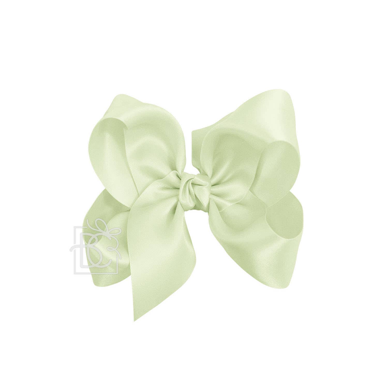 Beyond Creations, LLC - Wholesale Hair Bow - Kids - SATIN BOW ON CLIP123