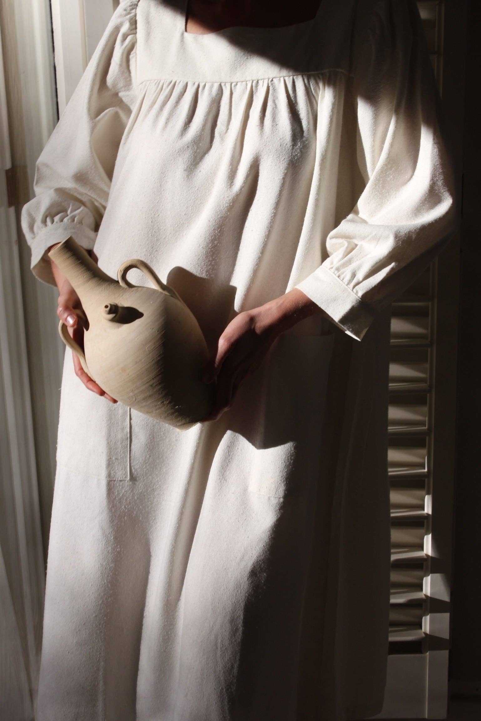 Na Nin – wholesale Dress – Women's – Eunice Raw Silk Muumuu7