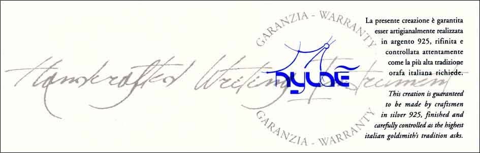 Grifos pens - Wholesale Pen - Ballpoint pen/ pencil customized 925 silver barleycorn Italy1