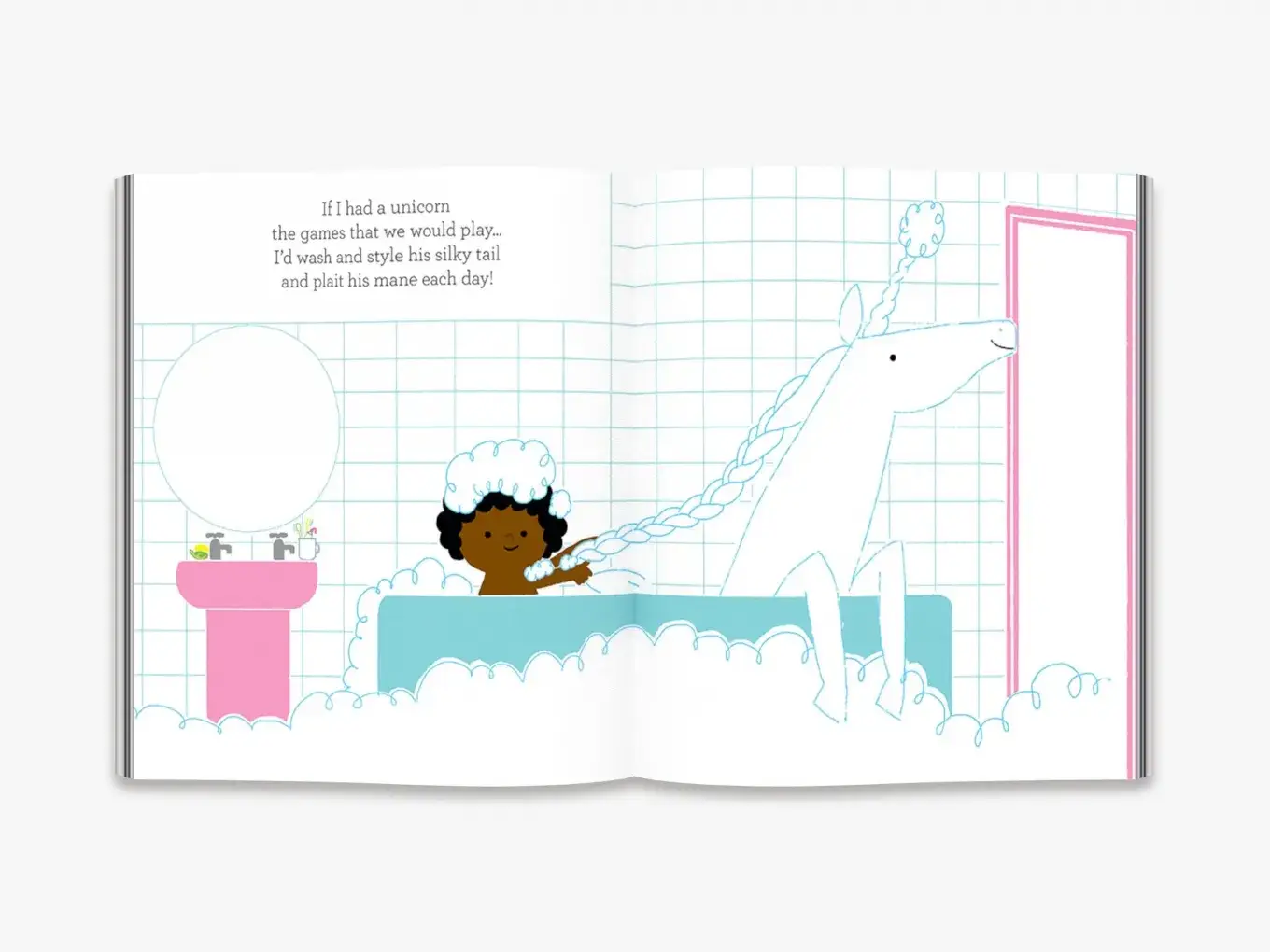Thames and Hudson – wholesale Baby and toddler book (0–2) – If I Had a Unicorn6