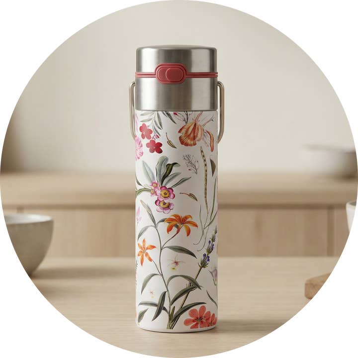 Roestvrijstalen fles LEEZA "Mira" voor wholesale door Eigenart