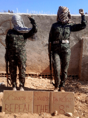 Black & Beech – wholesale Pendant/charm necklace – Ní Saoirse go Saoirse na mBan: There is no freedom until the freedom of women2