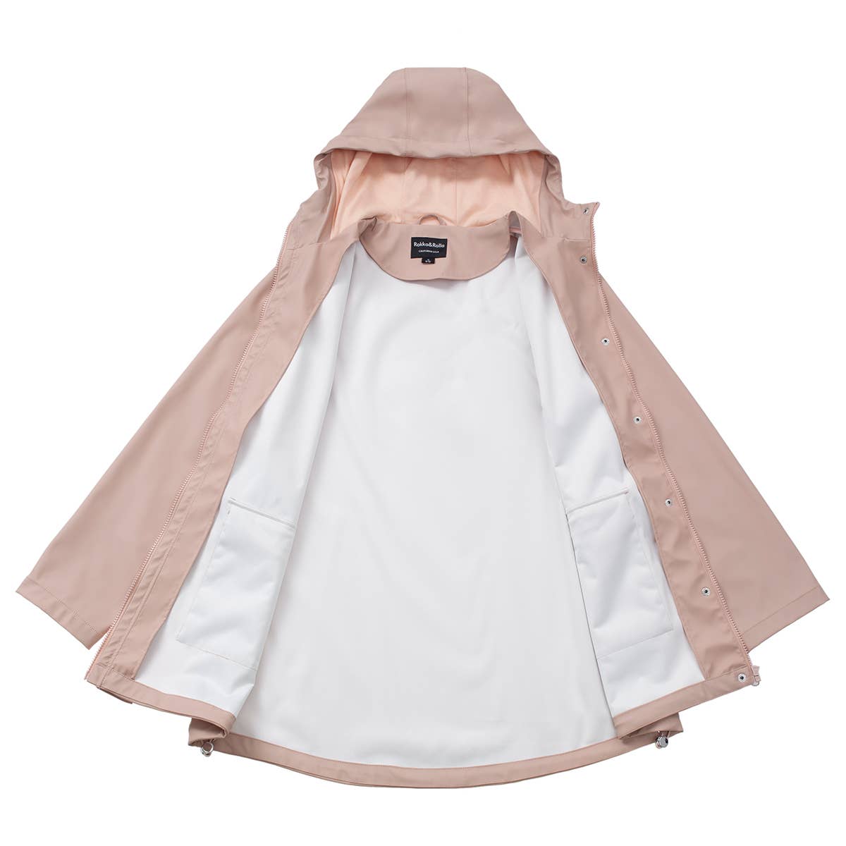 Rokka & Rolla - Wholesale Raincoat - Women's - Women's Waterproof Rain Coats Hooded Jackets6