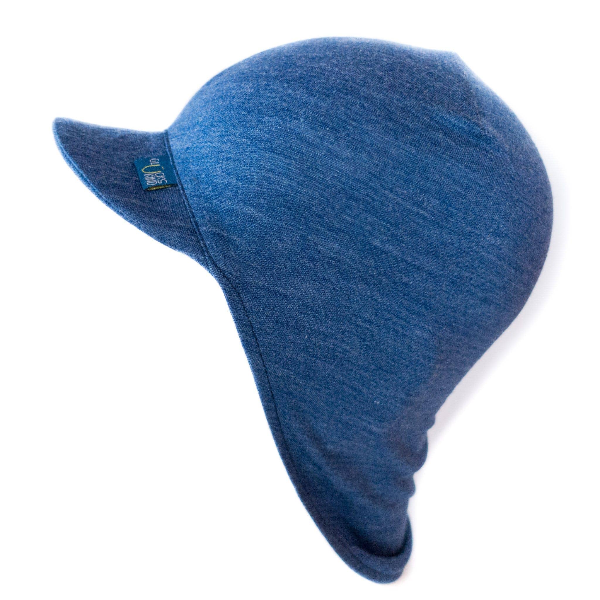 Glückskind - Wholesale Sun Hat - Kids - Royal blue summer cap, merino wool & silk (BIO/GOTS)1