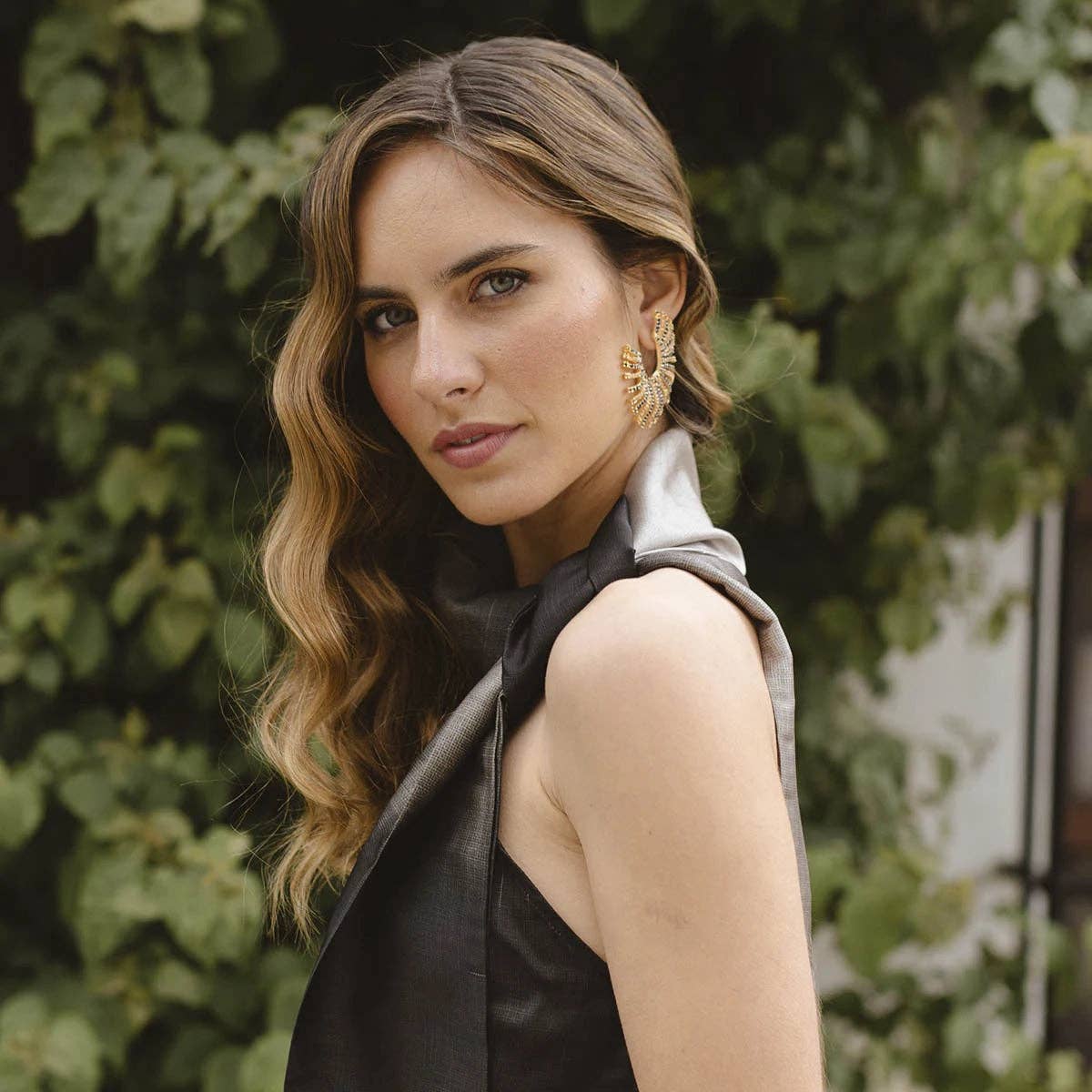 ACUS - Wholesale Dangle Earrings - Le Soleil Blue and Beige Earrings3