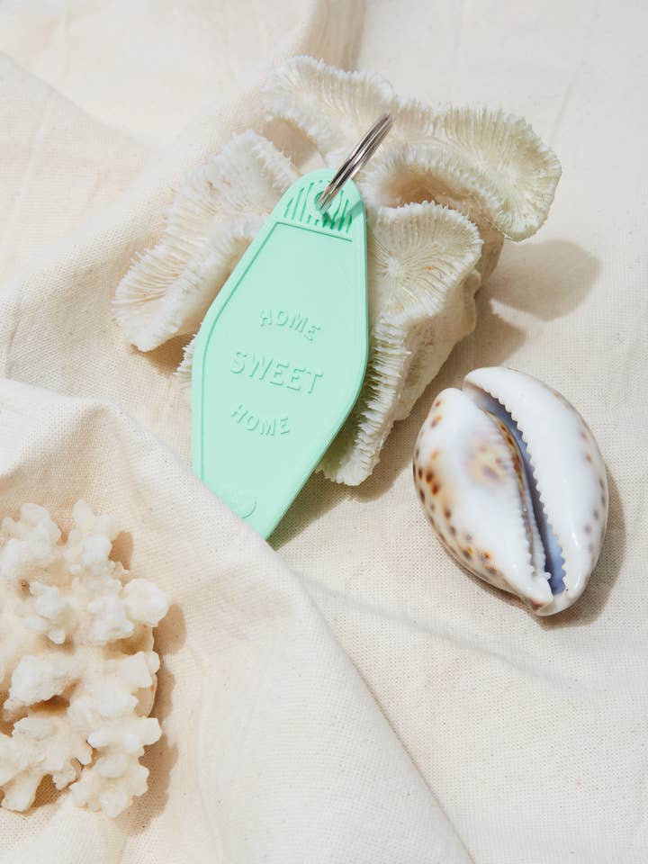 “Home sweet home” motel keychain for wholesale by Pantai Pantai