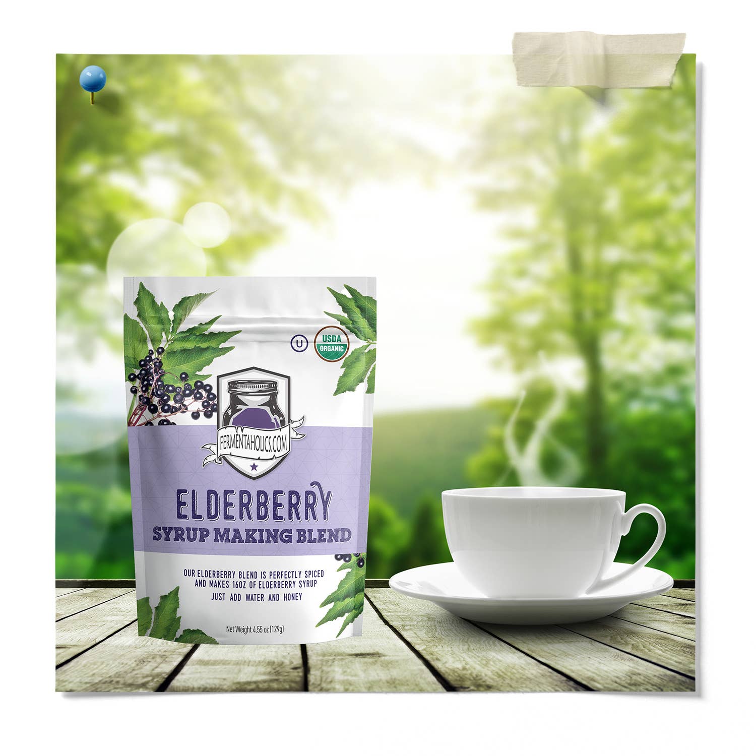 Fermentaholics - Vendita all'ingrosso Kit per bevande fai da te - Kit per fare lo sciroppo di sambuco7