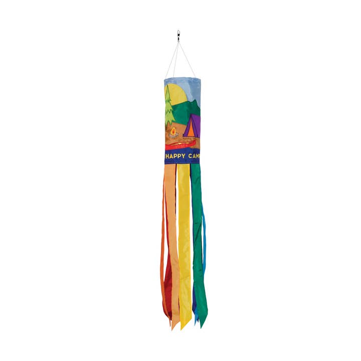 Tent Camping 40" Windsock for wholesale by In the Breeze, LLC.