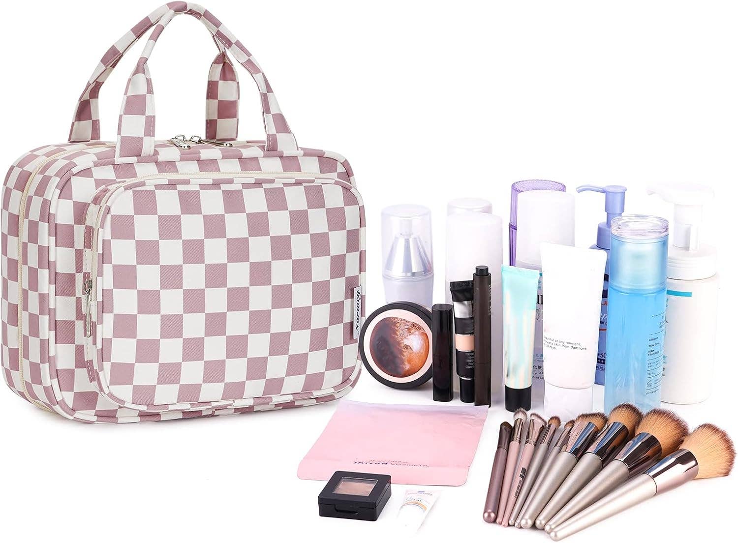 wandf – Großhandel Schmink-/Kosmetiktasche – Hängender Kulturbeutel für Frauen Reise-Make-up-Tasche121