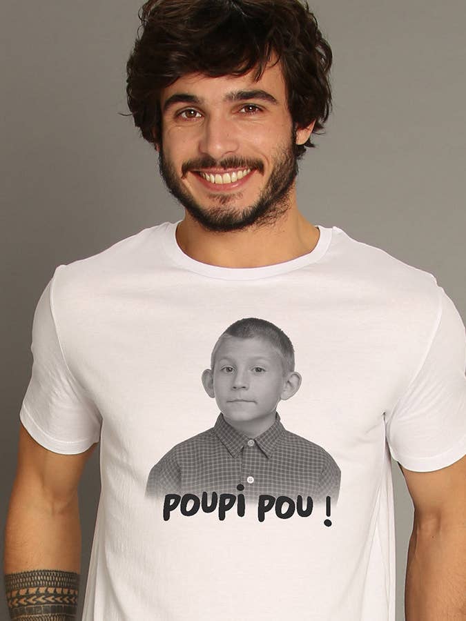 Dewey Mäns Vit T-shirt för wholesale av Wooop