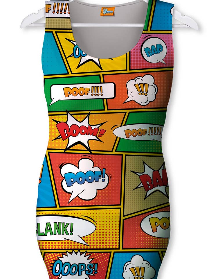 Neo Fishikii klänning Comic Girl | VEST-NOCH.33 för wholesale av Fishikii