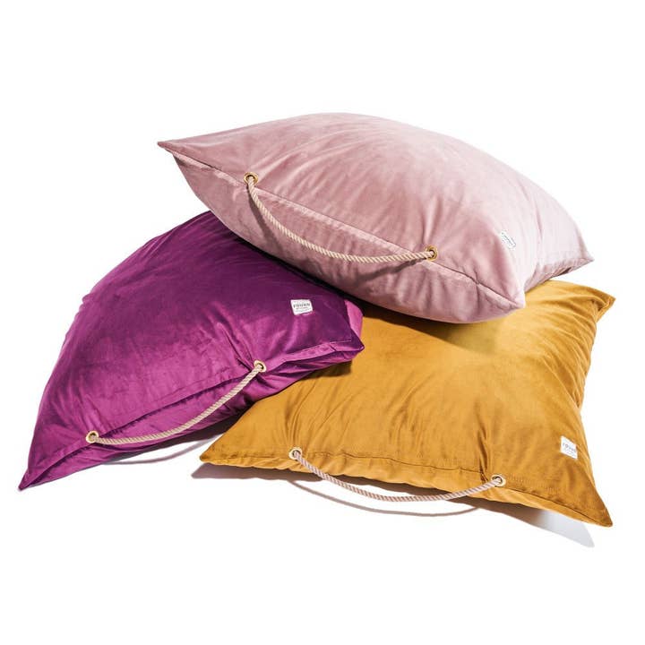 Found My Animal - Wholesale Pet Bed - Dog - Purple Washable Velvet Dog Bed