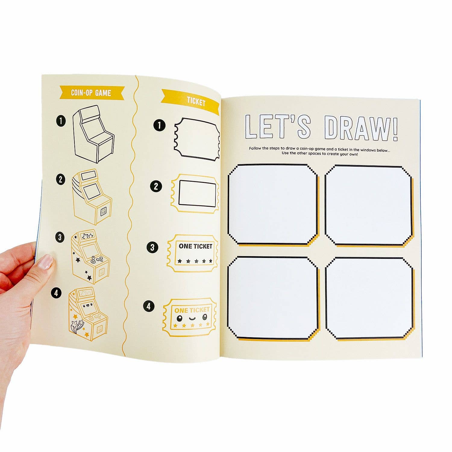 Pipsticks - Wholesale Sticker - Draw-Along Gaming Sticker Book5