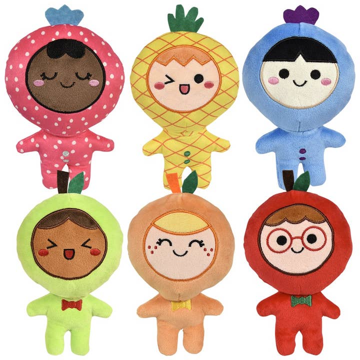 8" Fruit People Plush - LLB Toys for wholesale by La Luna Bella - Toys