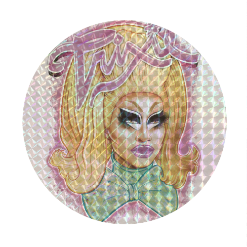 ART WOW - Wholesale Sticker - Circle Stickers 'Trixie Mattel'2