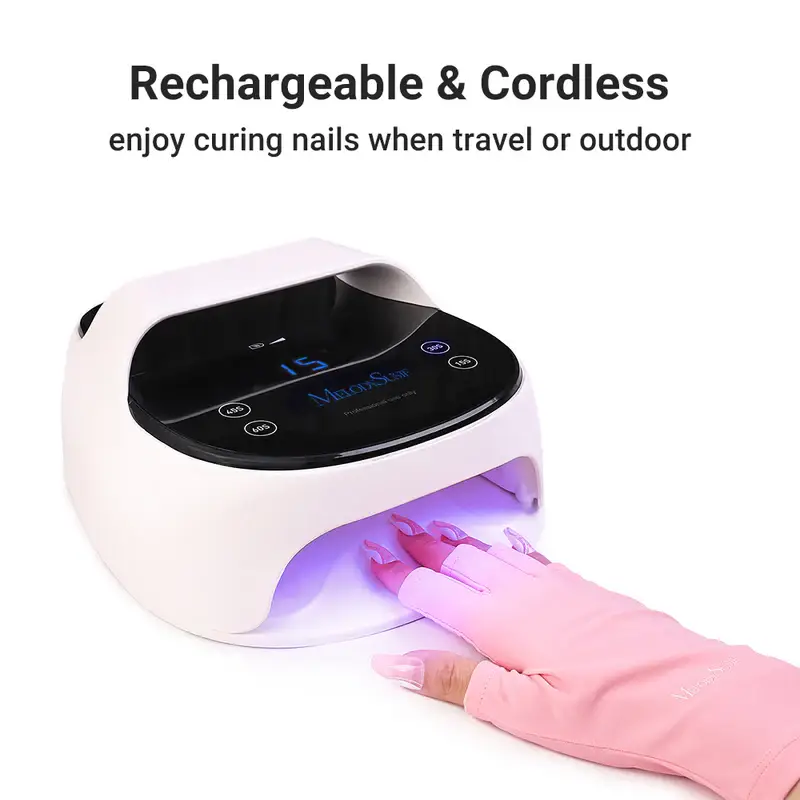 MELODYSUSIE - Wholesale Nailcare Set - EOS 5 Rechargeable LED/UV Nail Lamp1