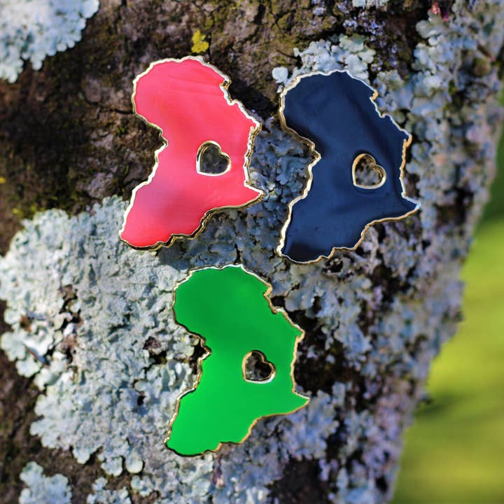 Real Sic - Wholesale Lapel Pin/Button - Africa Pin - Black Lives Matter - Gold Plating3