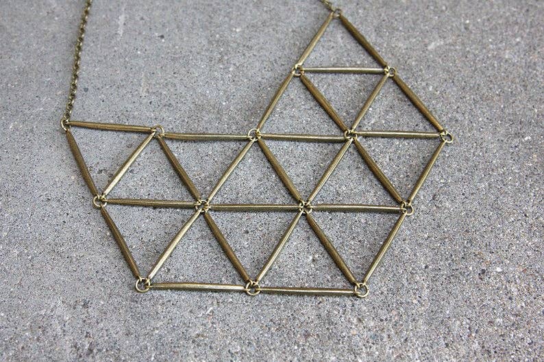 daniAWESOME - Wholesale Bib Necklace - Geometric Bib Necklace1