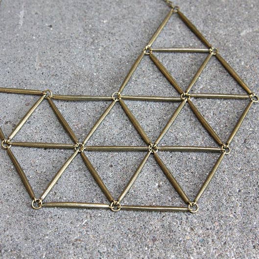 daniAWESOME - Wholesale Bib Necklace - Geometric Bib Necklace1