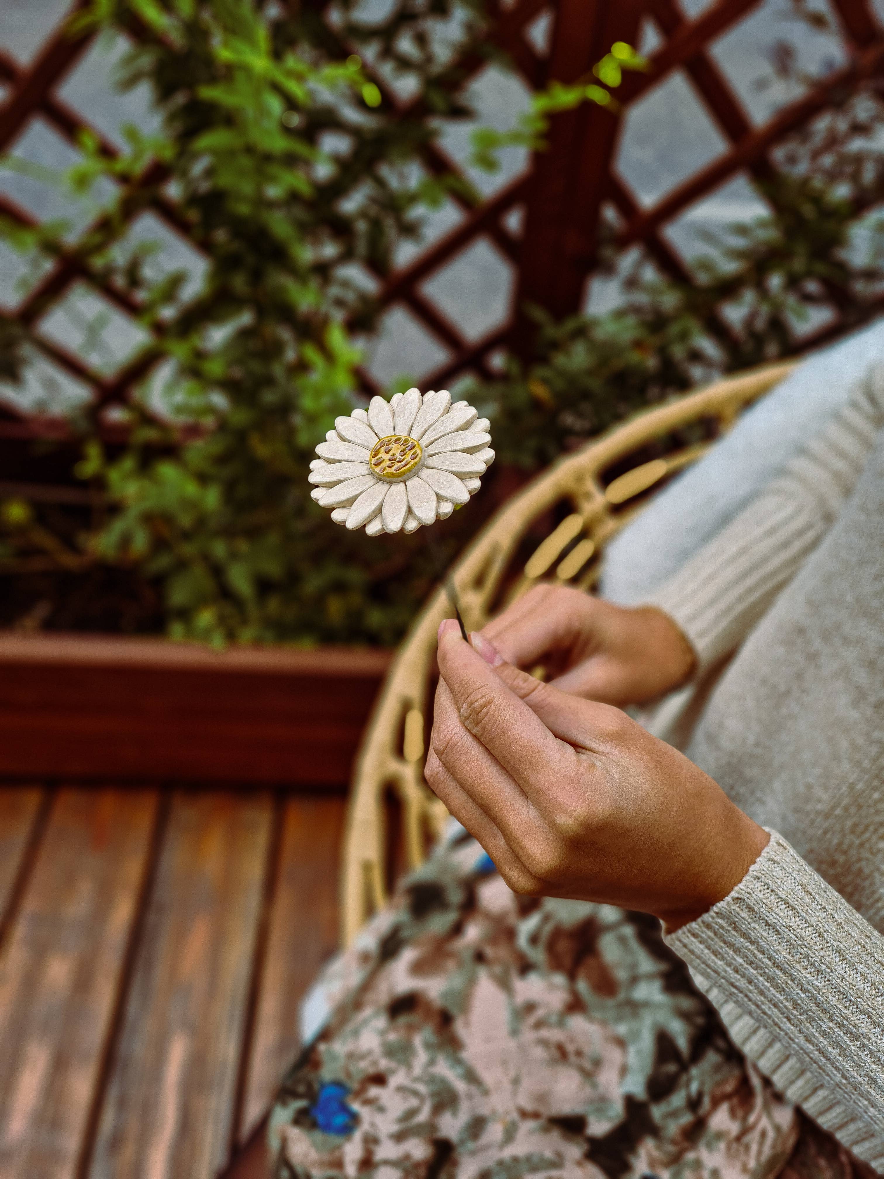 NaturoTheke – wholesale Artificial flowers – Gerbera diameter approx. 5 cm | 39 cm stem17