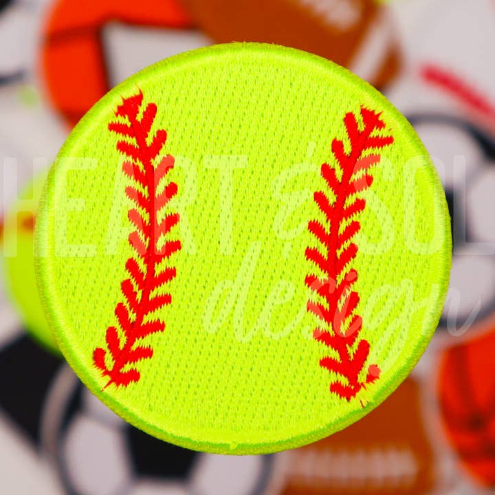 SOFTBALL-lapp för wholesale av Heart & Sol Design