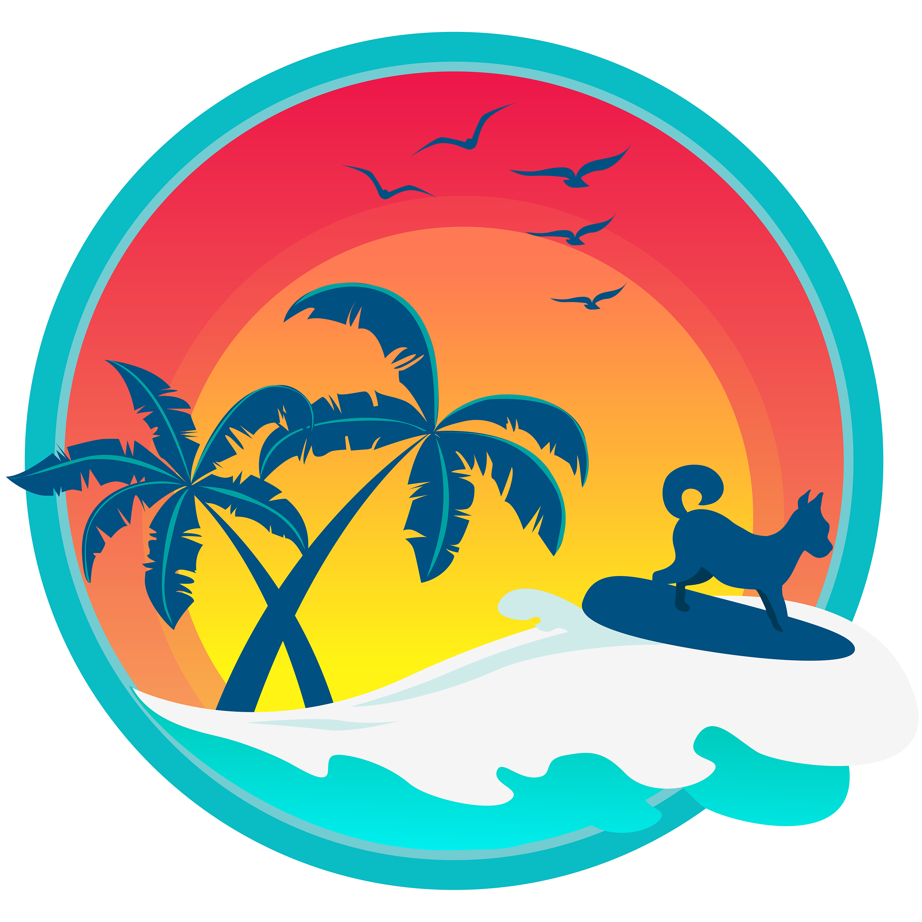 PupLid - Wholesale Pet Hat - Dog - Surfer Dog Standard or Namedrop | Trucker Hat for Dogs49