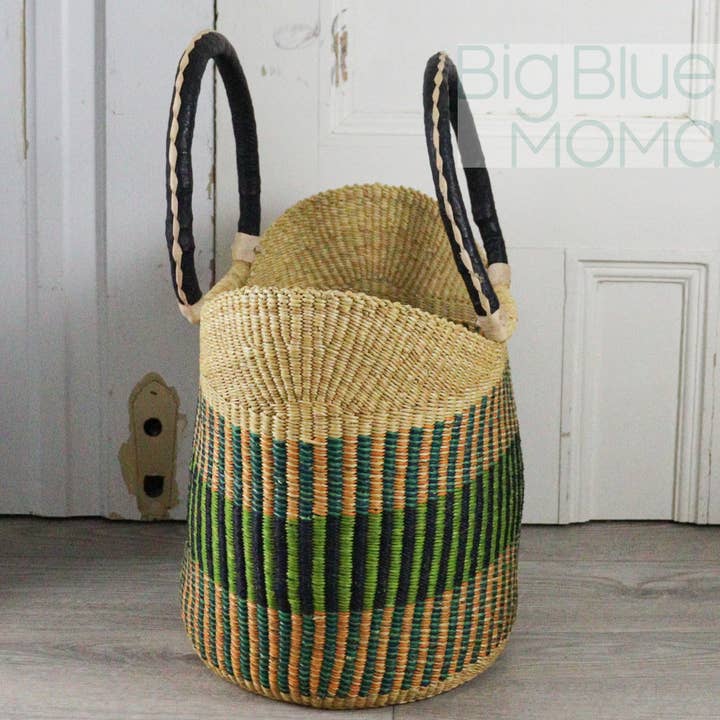 Big Blue Moma - Wholesale Grocery/Shopping Bag - U Shopper Large - Traditional Palette38