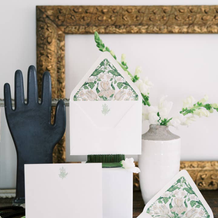 Ciarra Claire - Wholesale Stationery/Notecard Set - Nouveau | Stationery Set of 63