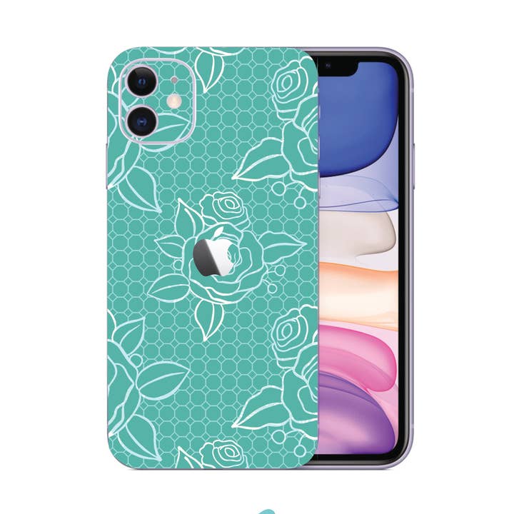 iPhone - Floreale Teal per la vendita all'ingrosso da parte di StyleWrap