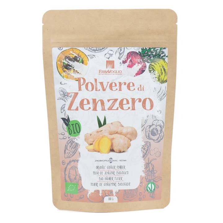 Biologische gemberpoeder KG voor wholesale door Erbavoglio