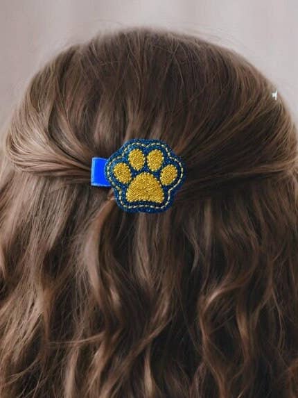 Paw Print hårklämmor för flickor - söta tillbehör och presenter för wholesale av Meeko’s Must Haves