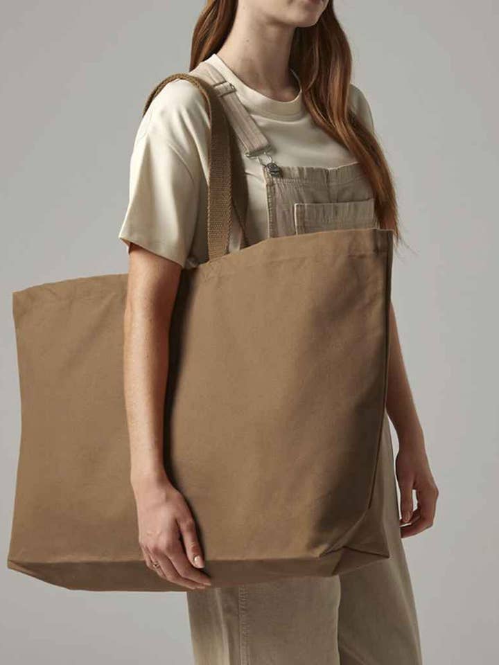 Westford Mill - Borsa shopper oversize in tela di cotone per la vendita all'ingrosso da parte di Pierre Francis