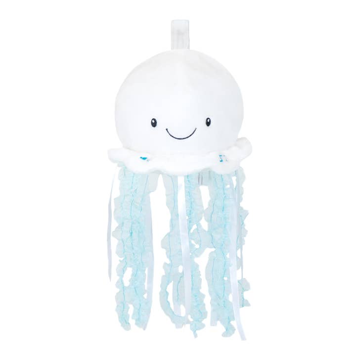 Cuddle Barn, Inc. - Wholesale Stuffed/Plush Toy - Kids & Baby - Bubbles the Jellyfish (Cute Sealife Baby Plush Night Light)