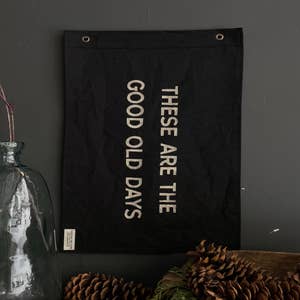 It's All Good in the Childhood Canvas Banner