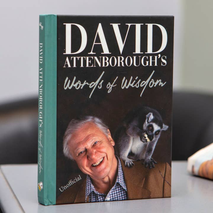 David Attenboroughs Weisheitsworte Geschenkbuch für den Großhandel von Boxer Gifts EU