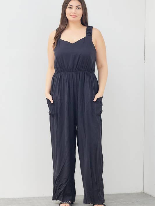 Tank Jumpsuit for wholesale by Polagram by Wellmade USA