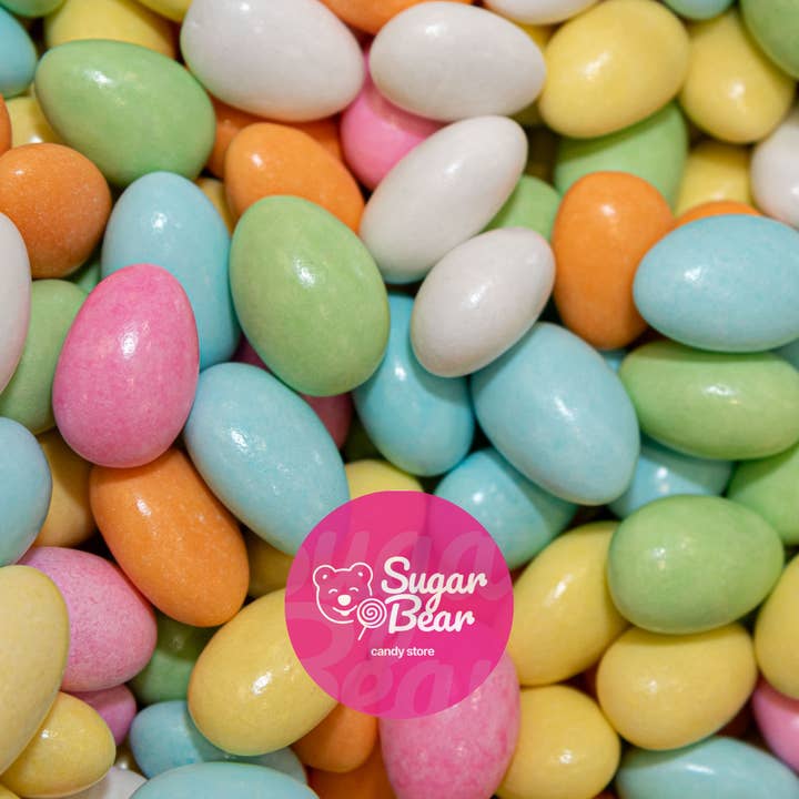 Sugar Bear Candy - Wholesale Chocolate Covered Sweets - Assorted Jordan Almonds1